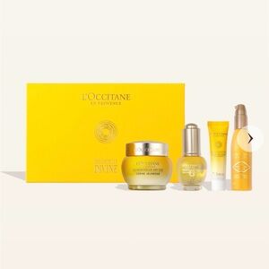 L'Occitane Immortelle Divine Skincare Set - Yellow
